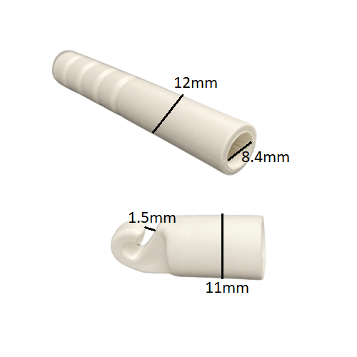 Replacement Hook and Handle set for Slimline Vogue Monocommand (Vertical/Allusion) Blinds